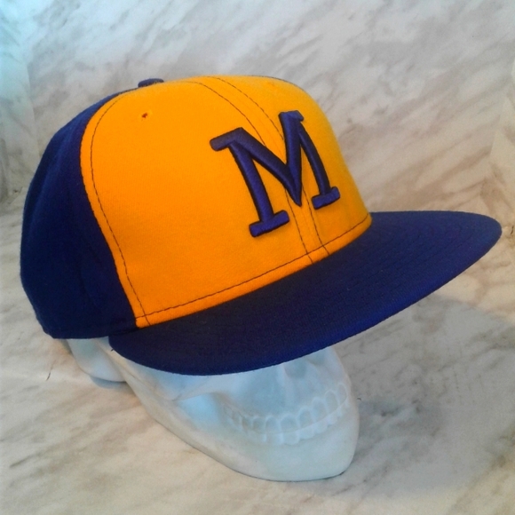 Milwaukee Brewers cap NEW ERA 59FIFTY Fitted Hat - Picture 2 of 4